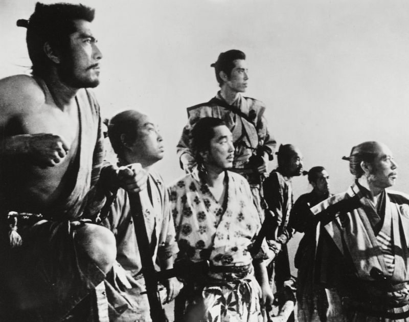 cảnh phim seven samurai cảnh phim seven samurai